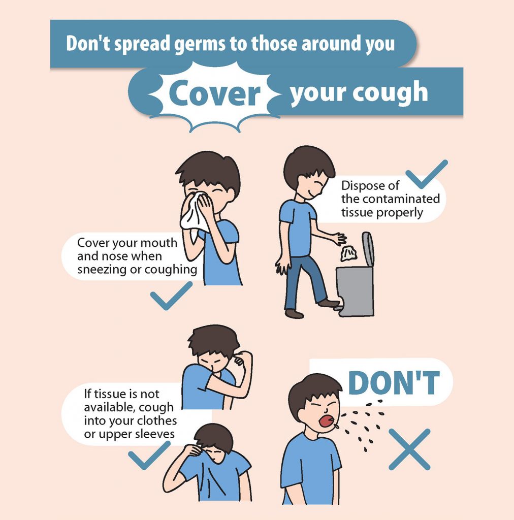Cough sneeze carefully coronavirus